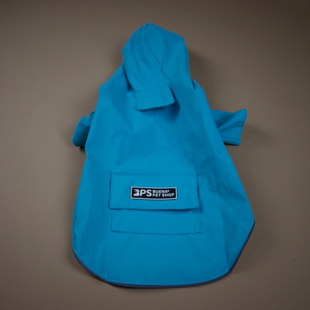 BPS Waterproof Dog Raincoat with Hood Pocket for Dogs